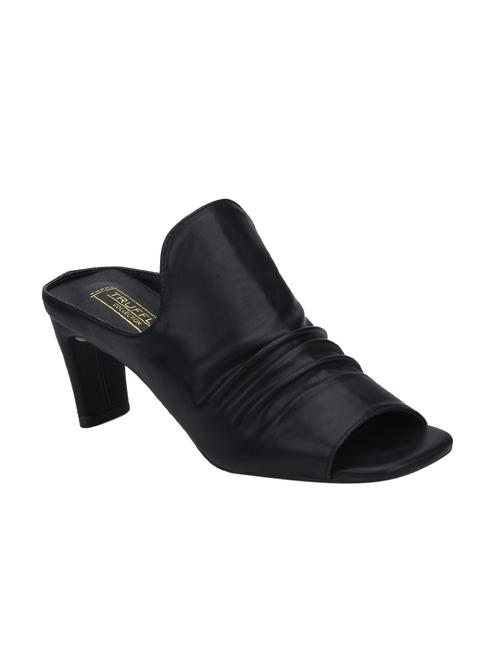 black slip on sandals - 15979179 - Standard Image - 1