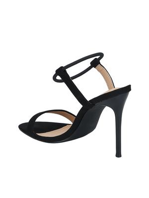 black ankle strap sandals - 15979187 - Standard Image - 3