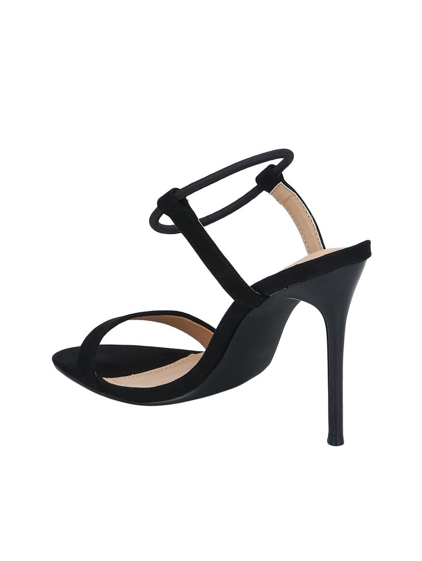 black ankle strap sandals - 15979187 - Zoom Image - 3
