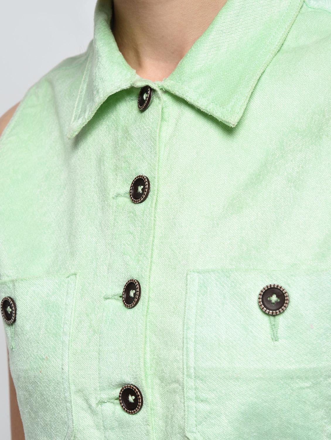 button up a-line dress - 15979215 - Zoom Image - 6