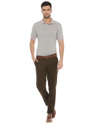 brown cotton chinos - 15981586 - Standard Image - 3