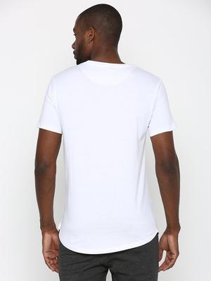 white solid t-shirt - 15982953 - Standard Image - 3