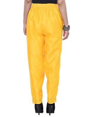 elastic waist pleated trouser - 15983684 - Standard Image - 3