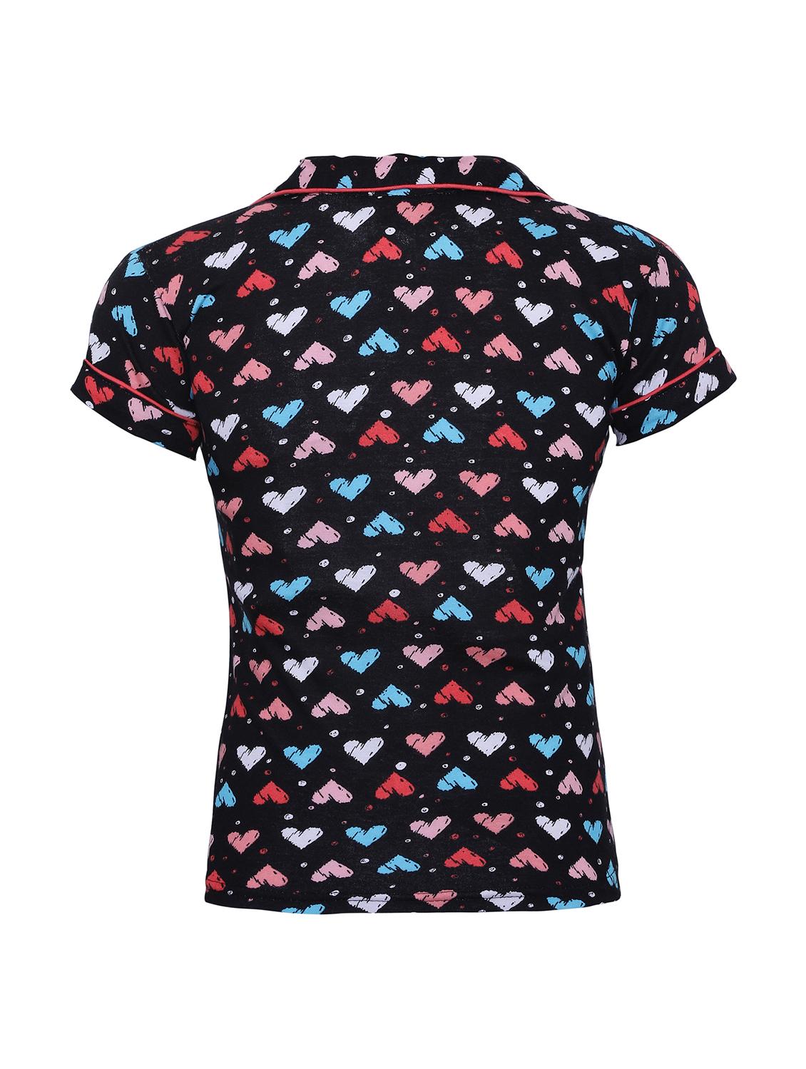 black cotton pyjama set - 15984907 - Zoom Image - 3