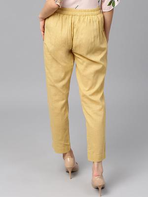 ankle length pleated trouser - 15987656 - Standard Image - 3