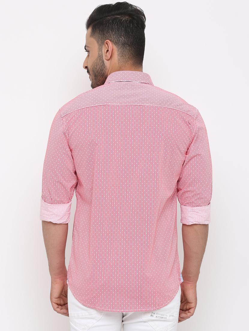 red striped casual shirt - 15988335 - Zoom Image - 3