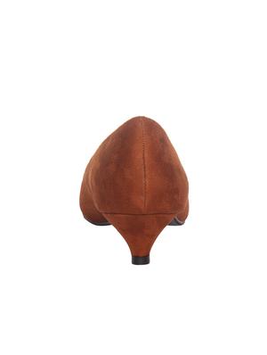 tan suede slip on pumps - 15988440 - Standard Image - 3