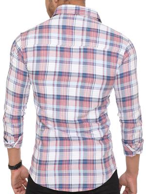 multicolor checkered casual shirt - 15989700 - Standard Image - 3