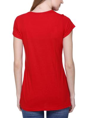 short sleeved graphic print tee - 15996491 - Standard Image - 3