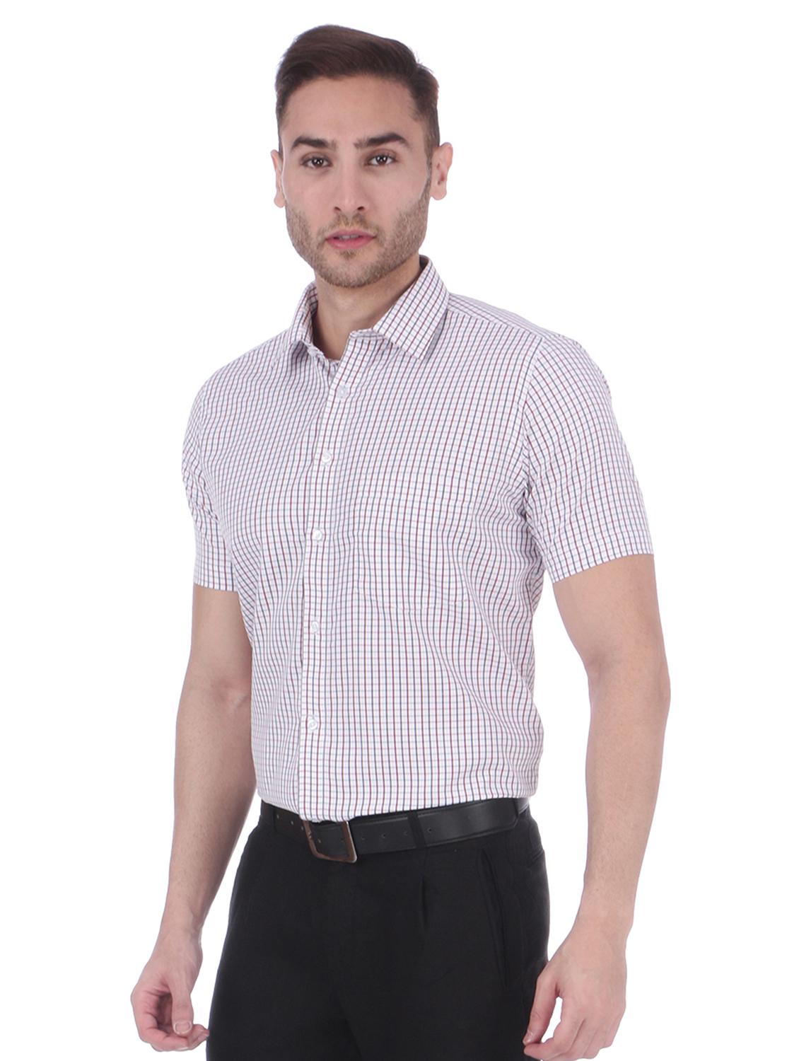 purple polyester blend formal shirt - 15999062 - Zoom Image - 6