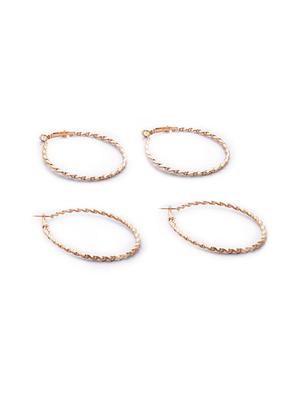 gold metal combo's. earring - 16001133 - Standard Image - 3