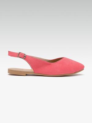 pink back strap sandals - 16002101 - Standard Image - 3