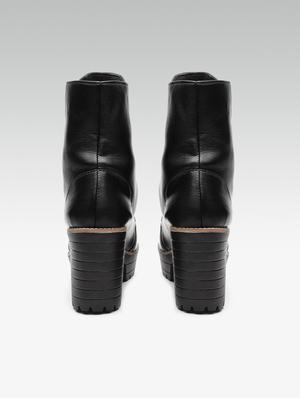black ankle lace up boots - 16002711 - Standard Image - 3