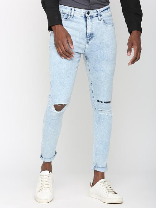 blue denim washed jeans - 16003691 - Very Small Image - 1