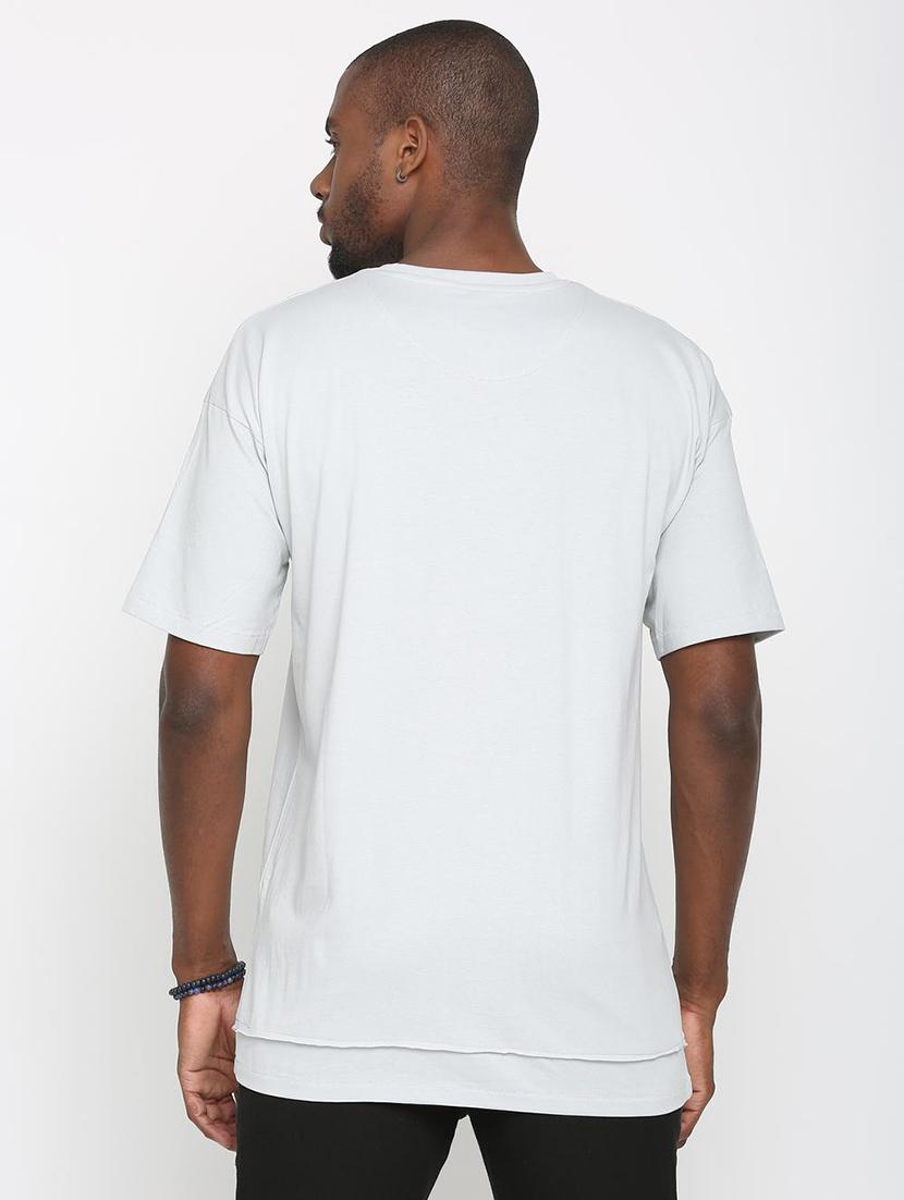 white solid t-shirt - 16003697 - Zoom Image - 3