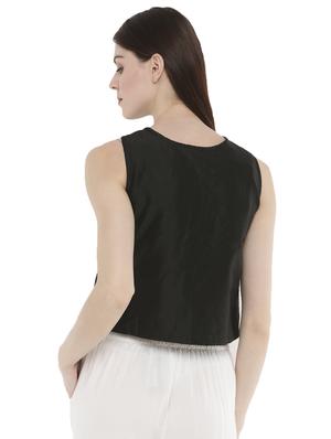 solid embroidered blouse - 16004421 - Standard Image - 3
