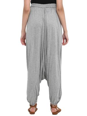 grey harem salwar - 16005136 - Standard Image - 3