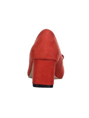 red slip on pumps - 16007319 - Standard Image - 3