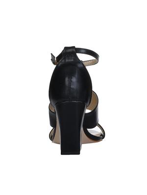 black ankle strap sandals - 16007356 - Standard Image - 3