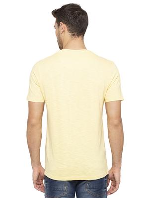 yellow printed t-shirt - 16008107 - Standard Image - 3