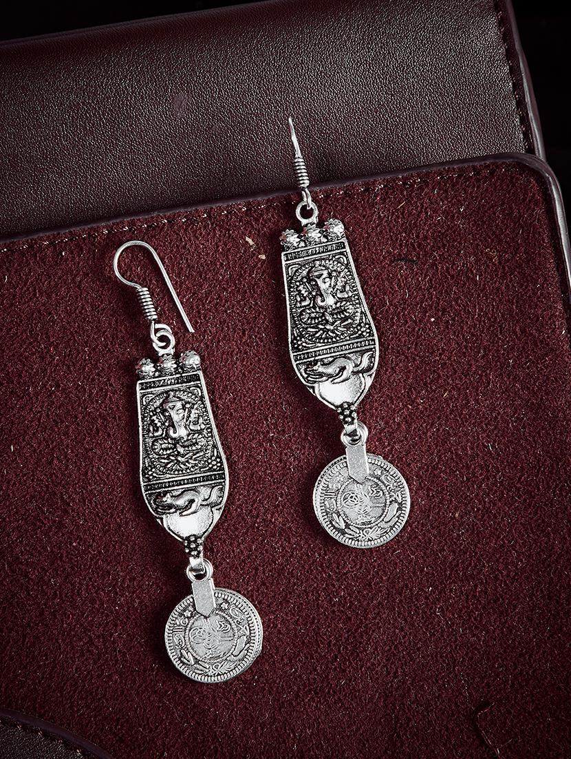 silver drop earring - 16009664 - Zoom Image - 3