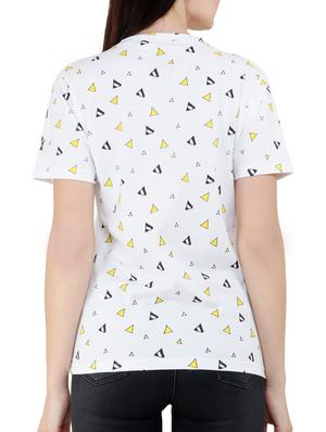 white cotton regular tee - 16011741 - Standard Image - 3