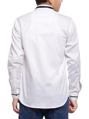 white polyester shirt - 16012205 - Standard Image - 3