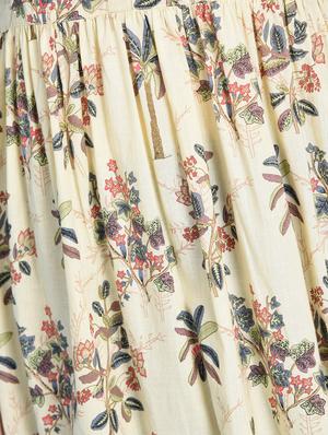 floral flared kurta - 16012408 - Standard Image - 6