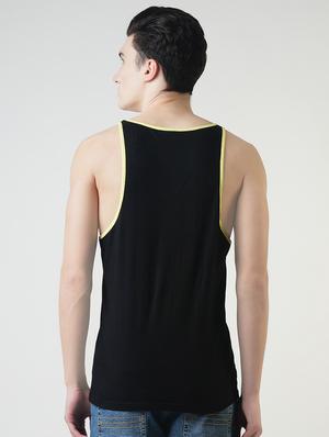 black plain vest - 16013705 - Standard Image - 3
