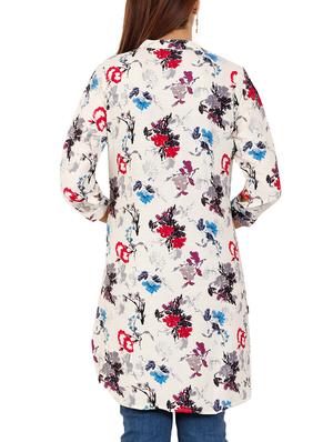 printed straight kurti - 16016009 - Standard Image - 3