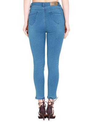 high rise skinny fit jeans - 16016348 - Standard Image - 3