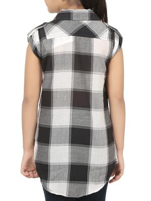 black cotton shirt - 16022406 - Standard Image - 3