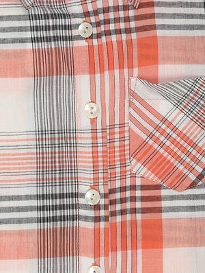 orange cotton shirt - 16022409 - Standard Image - 3