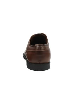 brown leather lace-up derbys - 16022663 - Standard Image - 3