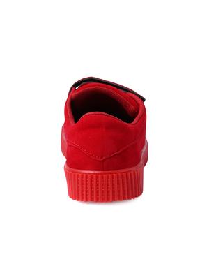 red suede slip on sneakers - 16024714 - Standard Image - 3