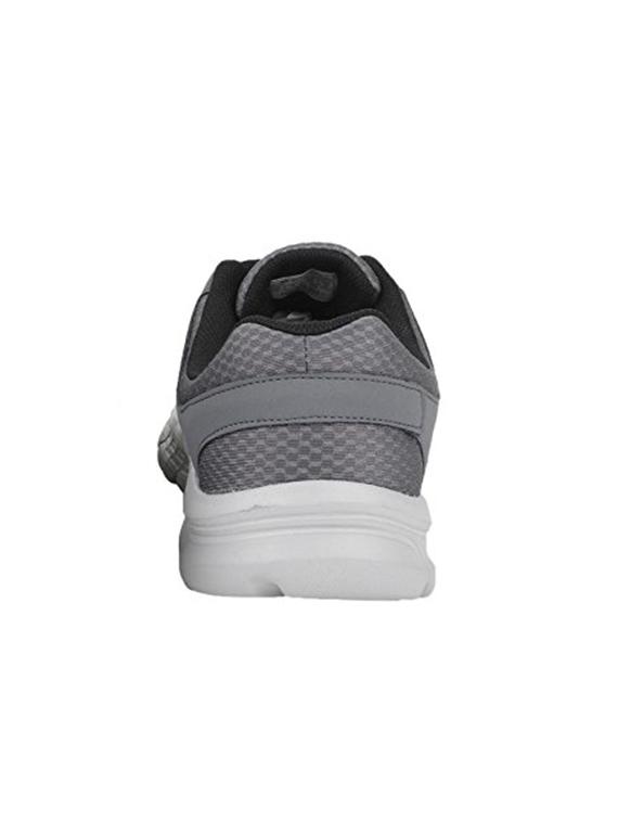 grey fabric lace up sport shoes - 16025760 - Zoom Image - 3