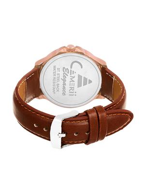 leather strap analog watch (wm335) - 16026571 - Standard Image - 3