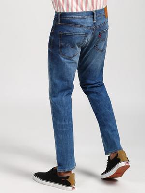 blue heavy washed jeans - 16027768 - Standard Image - 3