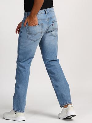 blue light washed jeans - 16027812 - Standard Image - 3