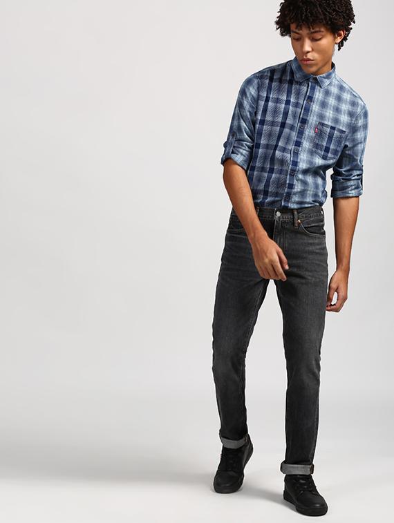 grey light washed jeans - 16027814 - Zoom Image - 3