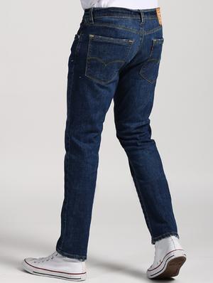 blue heavy washed jeans - 16027924 - Standard Image - 3
