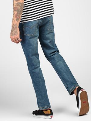 blue cotton light washed jeans - 16027938 - Standard Image - 3