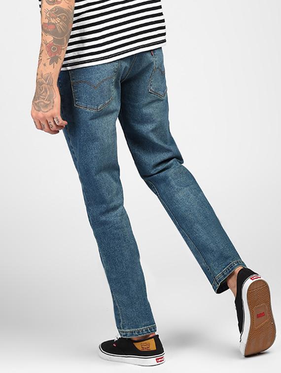 blue cotton light washed jeans - 16027938 - Zoom Image - 3