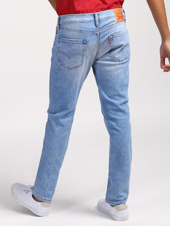 blue light washed jeans - 16028019 - Zoom Image - 3