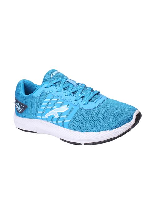 blue lace-up sports shoes - 16029457 - Very Small Image - 1