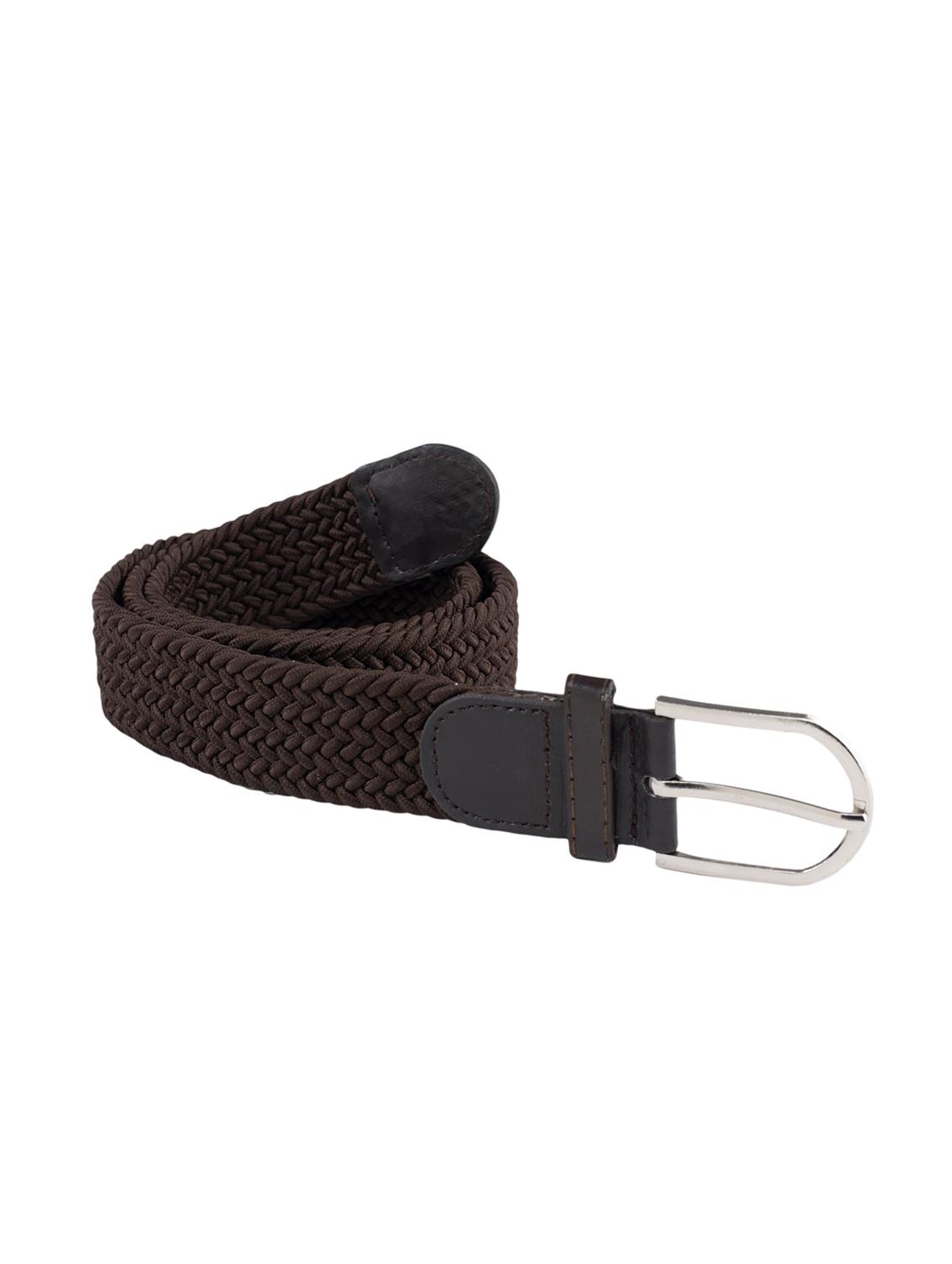 brown leatherette (pu belt - 16040573 - Zoom Image - 3