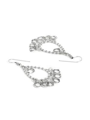 silver metal short necklace - 16040836 - Standard Image - 3