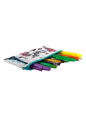 white canvas regular clutch - 16041597 - Standard Image - 3