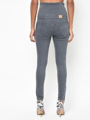 high rise skinny fit jeans - 16042135 - Standard Image - 3