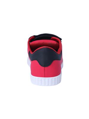 red leatherette slip on sneakers - 16046825 - Standard Image - 3